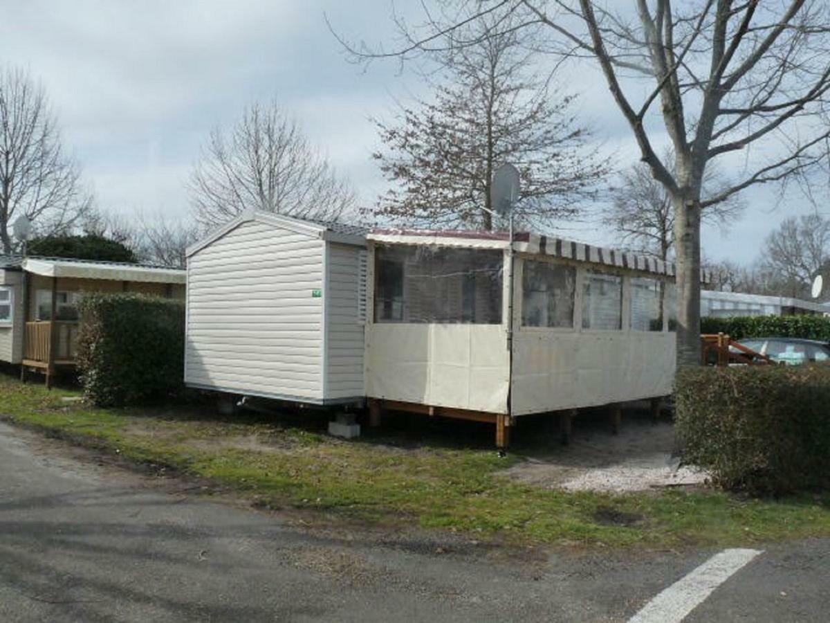 Mobile Home Ht De Gamme Climatise Dans Le Camping **** De La Reserve Gastes 외부 사진