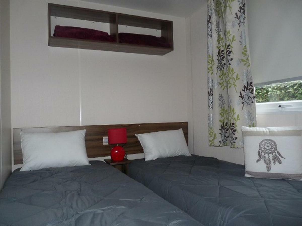 Mobile Home Ht De Gamme Climatise Dans Le Camping **** De La Reserve Gastes 외부 사진