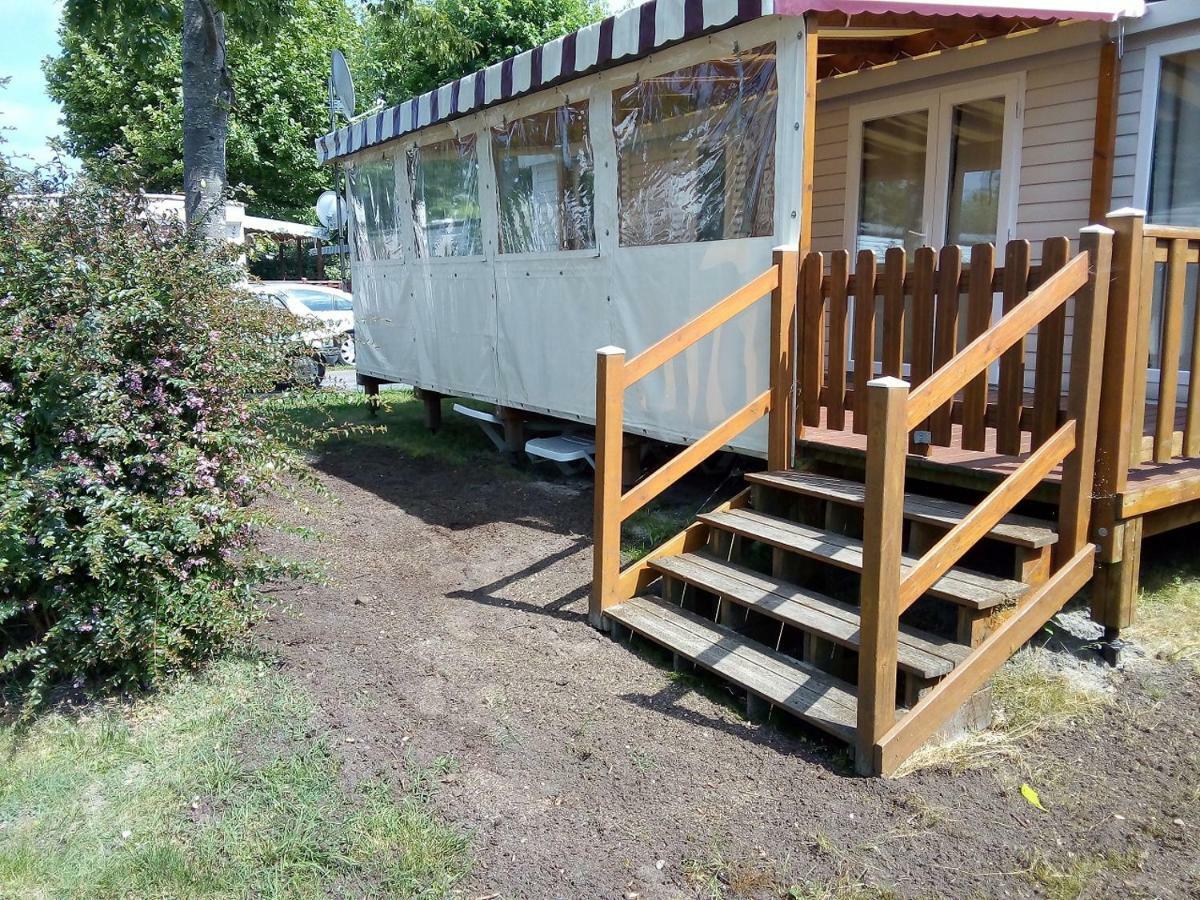 Mobile Home Ht De Gamme Climatise Dans Le Camping **** De La Reserve Gastes 외부 사진