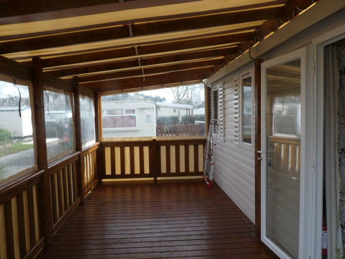 Mobile Home Ht De Gamme Climatise Dans Le Camping **** De La Reserve Gastes 외부 사진